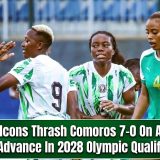 Super Falcons Thrash Comoros 7-0 On Aggregate To Advance In 2028 Olympic Qualifiers