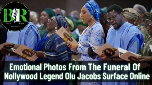 Emotional Photos From The Funeral Of Nollywood Legend Olu Jacobs Surface Online