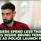 Intruders Spend Less Than Five Minutes Inside Bruno Fernandes’ Home As Police Launch Probe