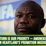 NPFL Return Is Our Priority — Amuneke Speaks On Heartland’s Promotion Mission