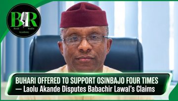 Buhari Offered To Support Osinbajo Four Times — Laolu Akande Disputes Babachir Lawal’s Claims