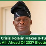 Oyo APC Crisis: Folarin Makes U-Turn, Endorses Alli Ahead Of 2027 Election